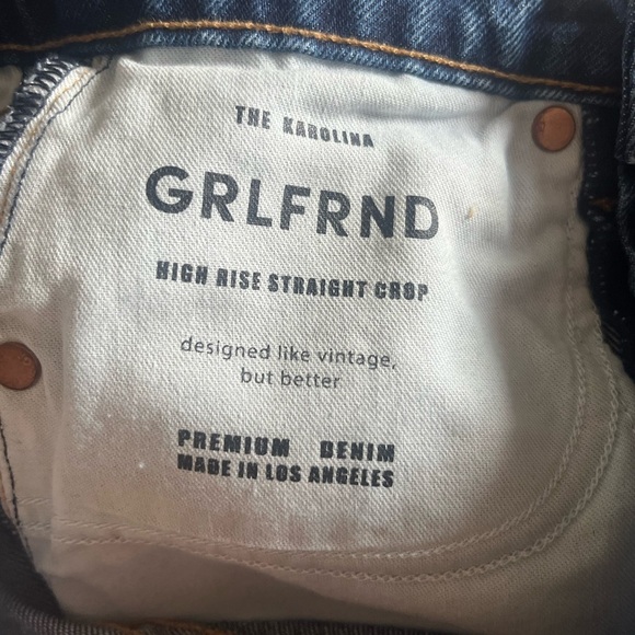 GRLFRND Highrise Cropped Jeans - Picture 8 of 8